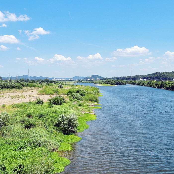 兵庫県の加古川の風景写真